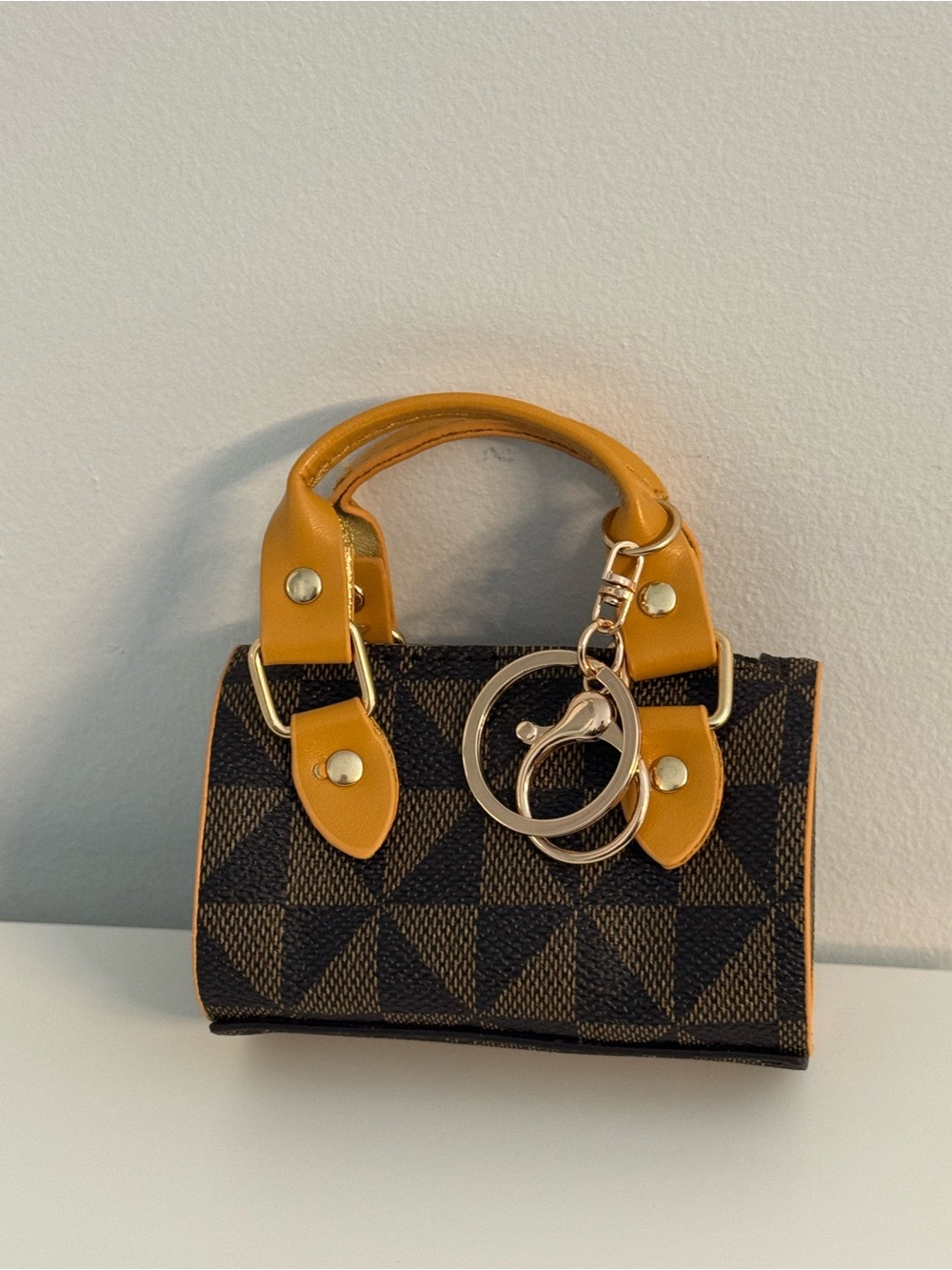 Unbranded miniature bag charm/keychain/coin purse